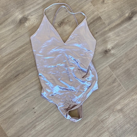 Dynamite Tops - NEW Velvet Body Suit.